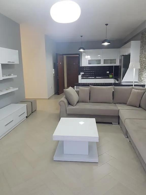 Modern Cozy Apartment Seaview Vlora Albánia