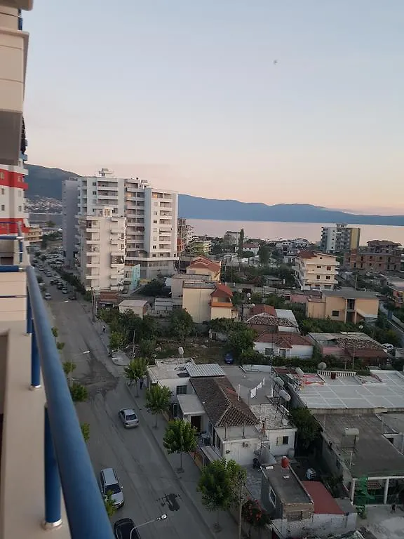 Modern Cozy Apartment Seaview Vlora Albánia